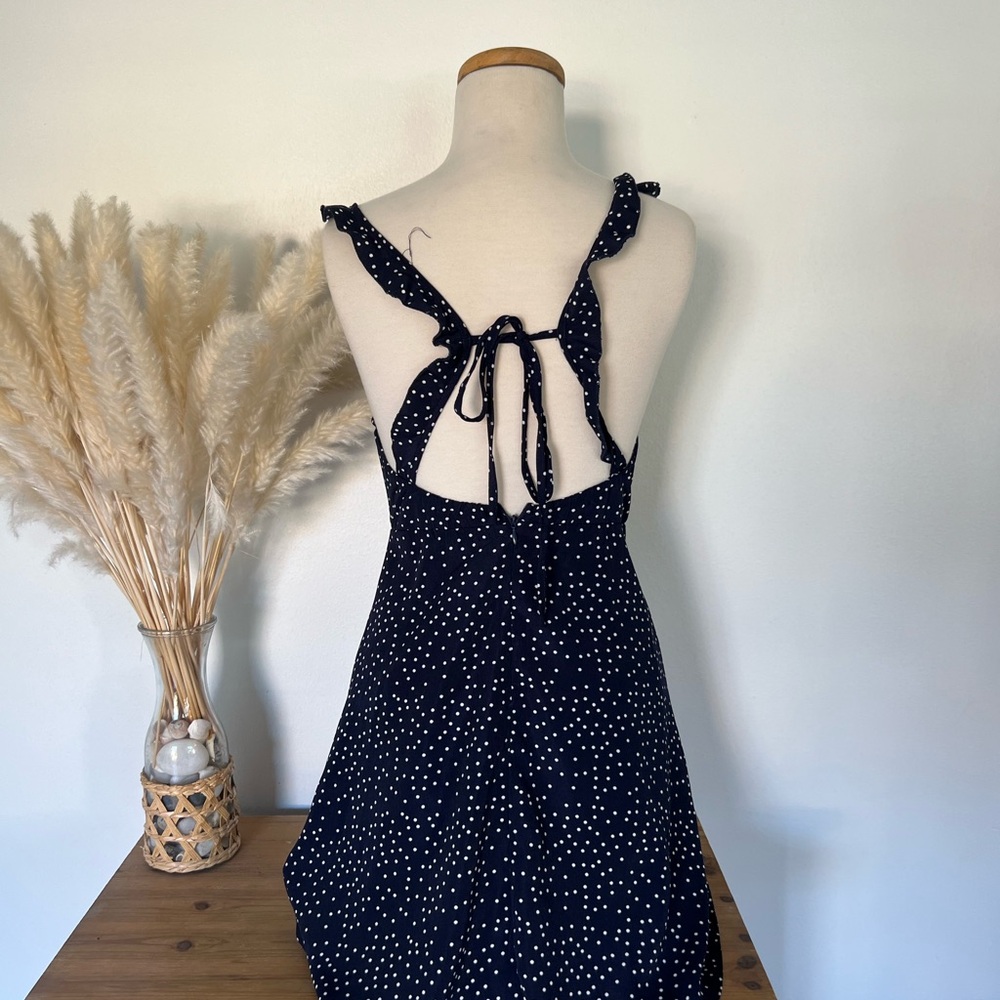 White fox polka dot dress - Picture 3 of 7